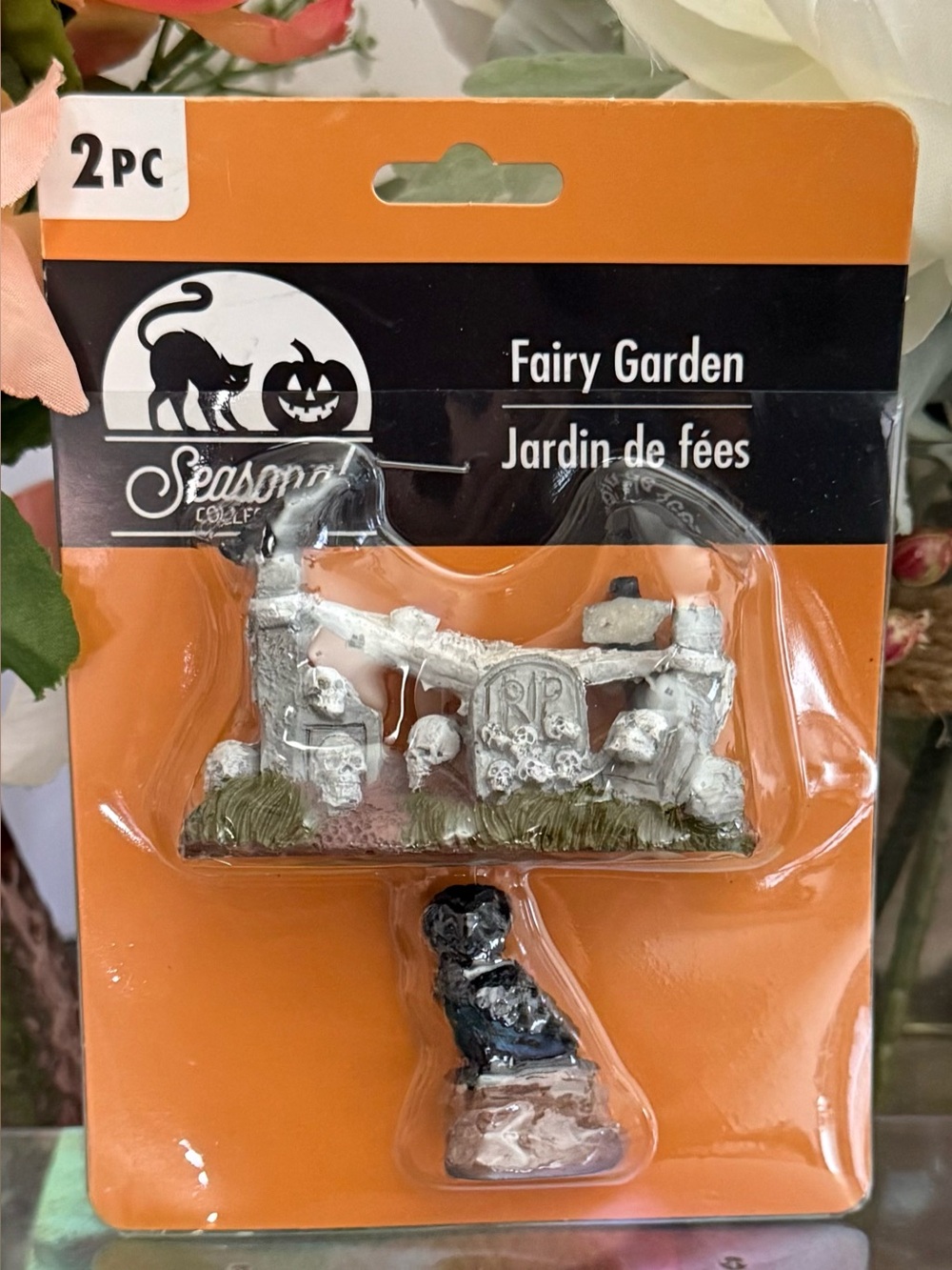 🆕💀 FAIRY GARDEN LIMITED EDITION “GRAVEYARD” HALLOWEEN  SEASONAL COLLECTION. NEW
